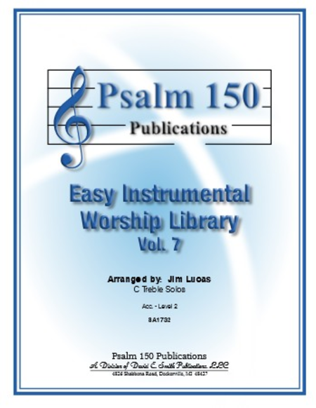 Easy Instrumental Worship Library Vol 7 C Treble Solos