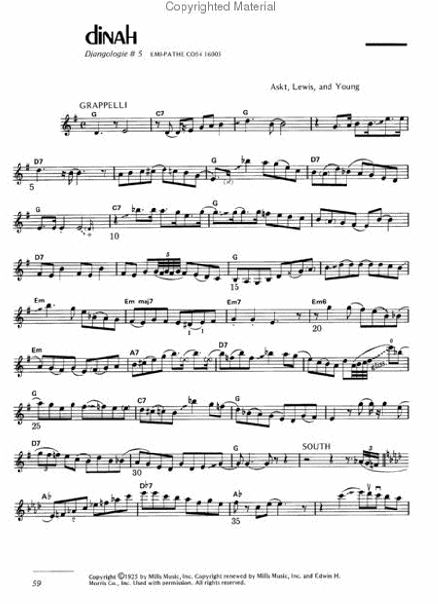 Jazz Violin Jazz Violin Violin Solo scores gallery preview page 3