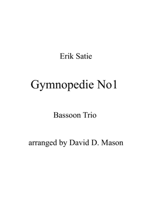 Book cover for Gymnopedie No1