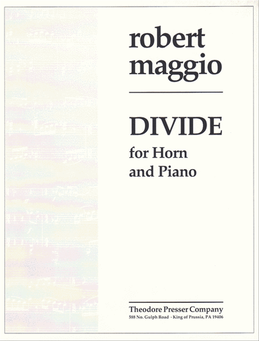 Divide Chamber Music scores gallery preview page 1