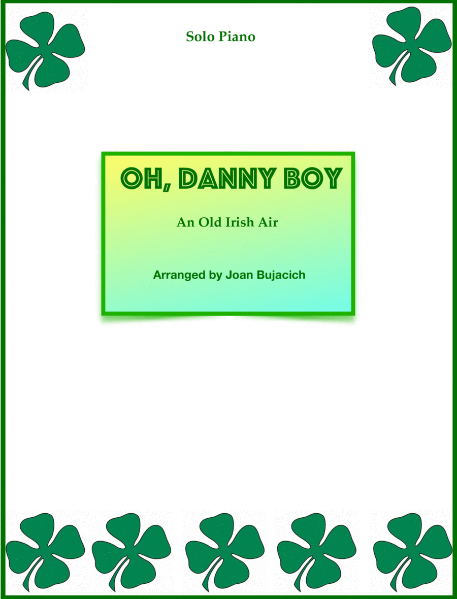 Oh Danny Boy Piano Solo scores gallery preview page 1