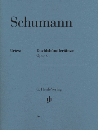 Schumann - Davidsbundlertanze Op 6 Urtext