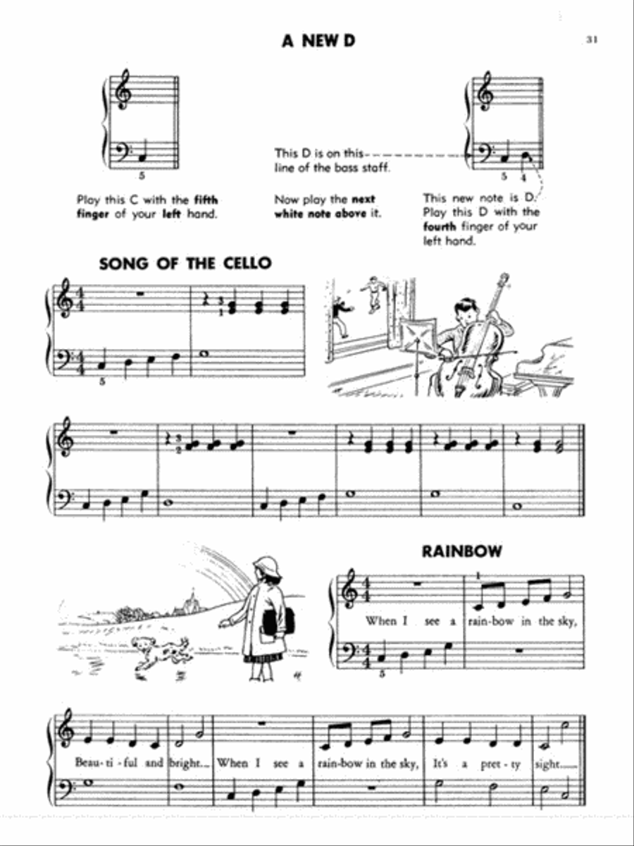 Step by Step Piano Course – Book 2 Piano Method scores gallery preview page 5