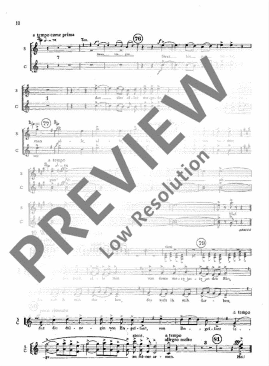 Carmina Burana Part scores gallery preview page 12