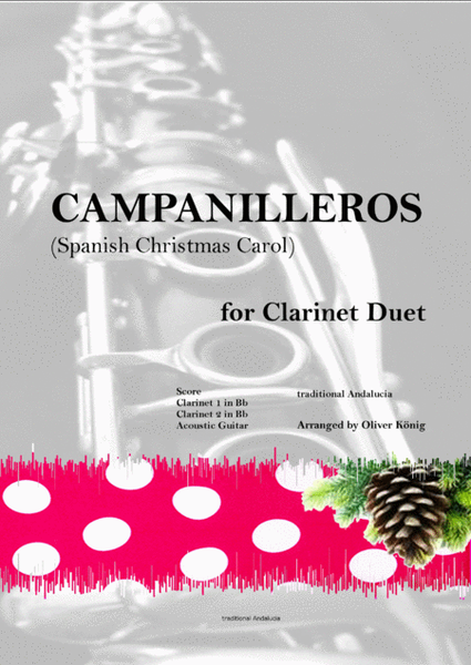 Campanilleros-Spanish Christmas Carol-for Woodwind Duet image number null