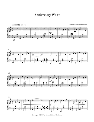 Book cover for Anniversary Waltz
