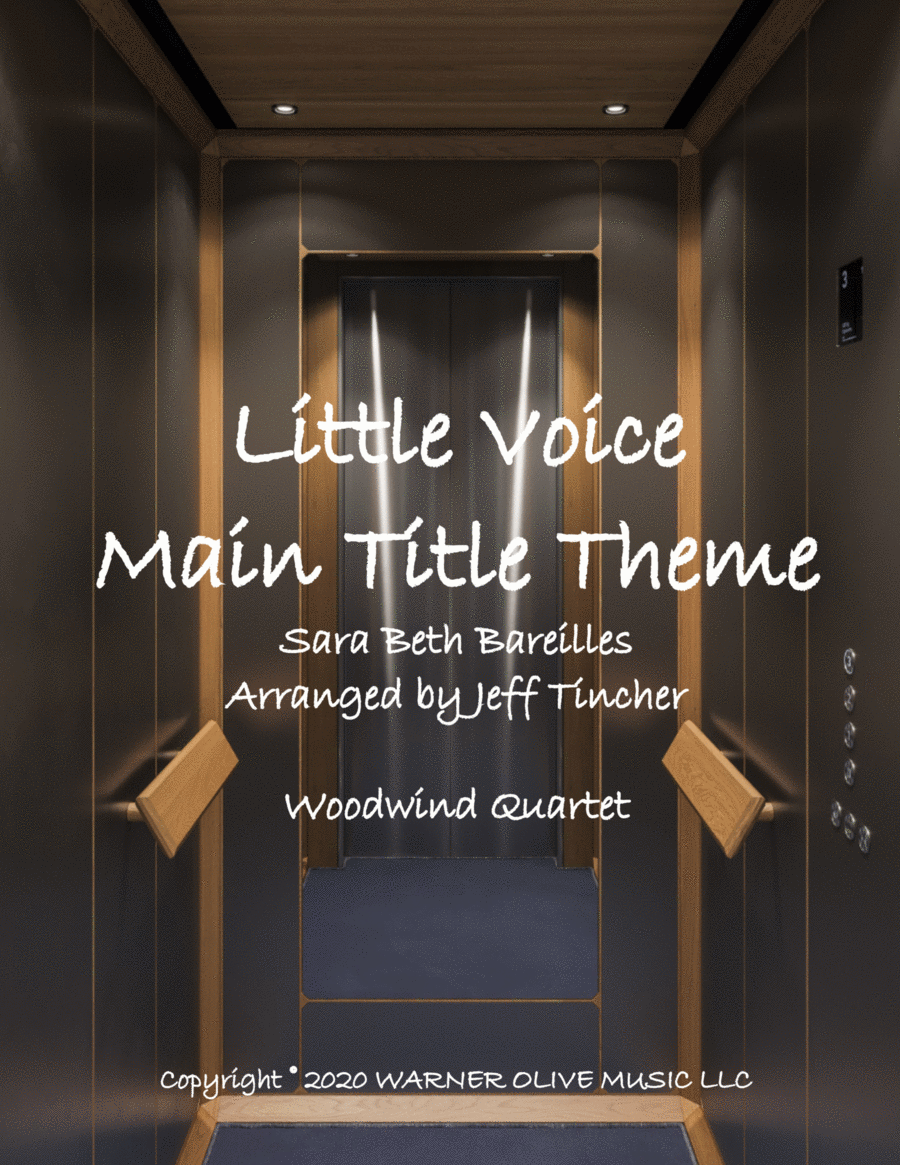 Little Voice - Main Title Theme Woodwind Quartet scores gallery preview page 1