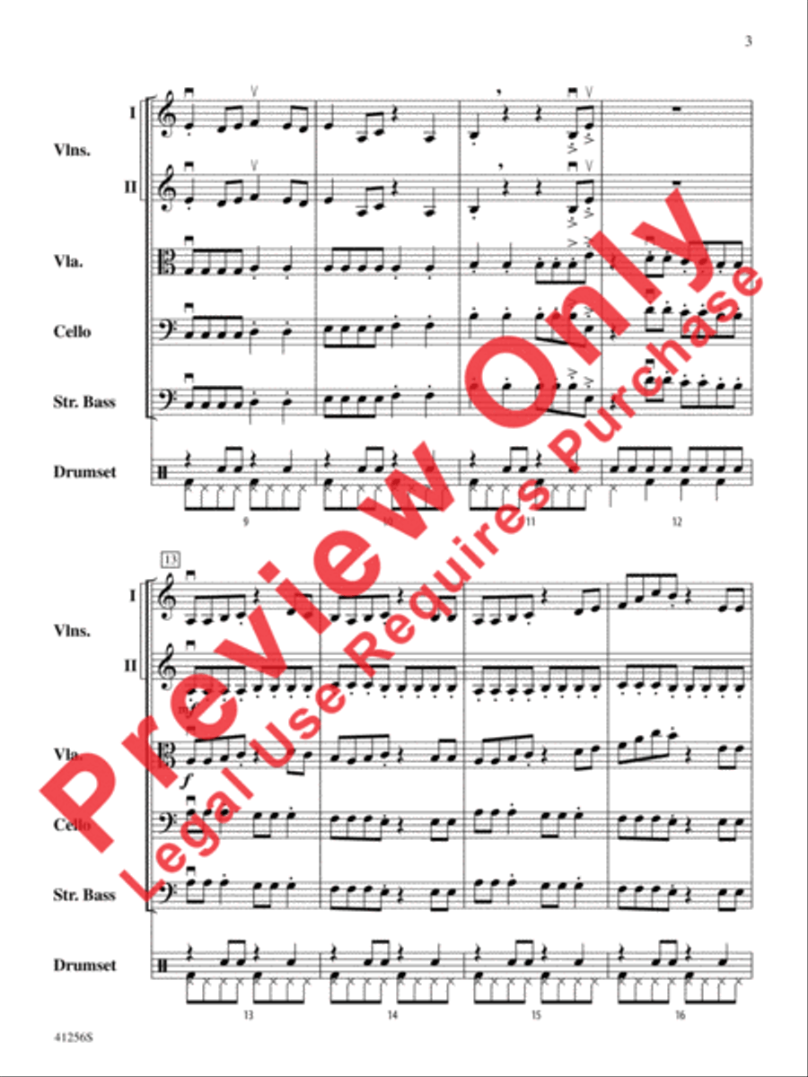 Zuma Breakers String Orchestra scores gallery preview page 4