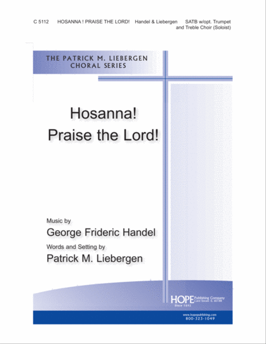 Hosanna! Praise the Lord! 4-Part scores gallery preview page 1