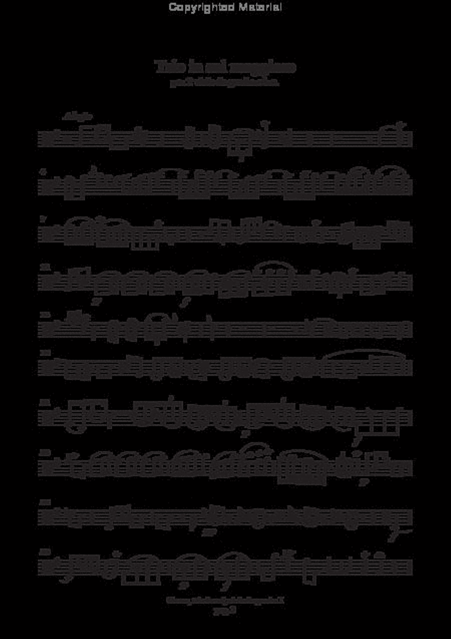 Trio in sol maggiore (Ms, [1750)] Viola scores gallery preview page 3