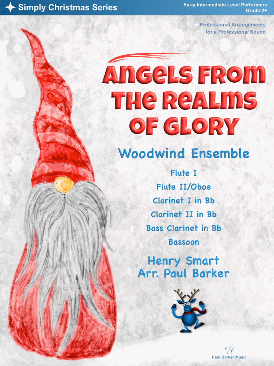Angels From The Realms Of Glory (Woodwind Ensemble) image number null