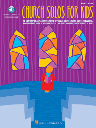 Book cover for Church Solos for Kids
