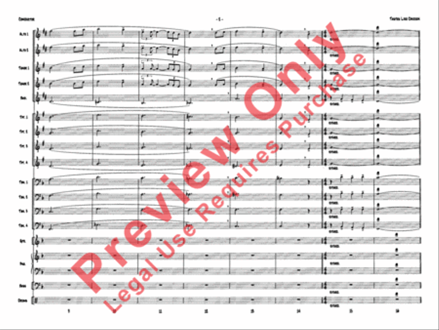 Tastes Like Chicken Jazz Ensemble scores gallery preview page 5