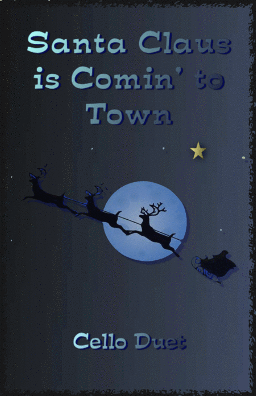 Santa Claus Is Comin' To Town String Duet scores gallery preview page 1