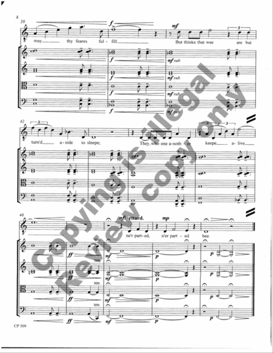 Songs of Laughter, Love, & Tears (Full Score & Parts) String Orchestra scores gallery preview page 5