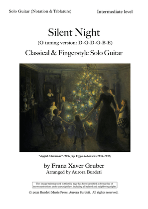 Book cover for Silent Night - Fingerstyle (Solo Guitar)