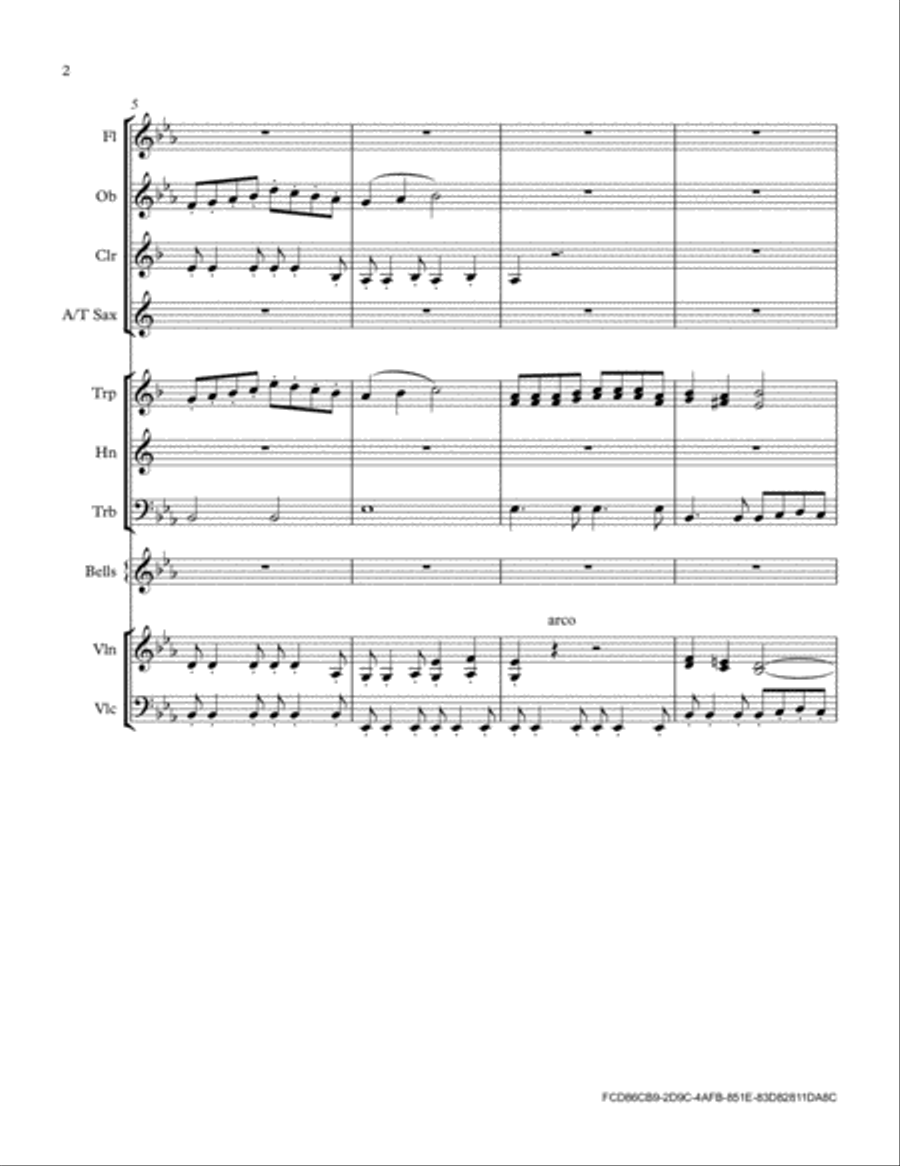 Count Your Blessings Full Orchestra scores gallery preview page 2