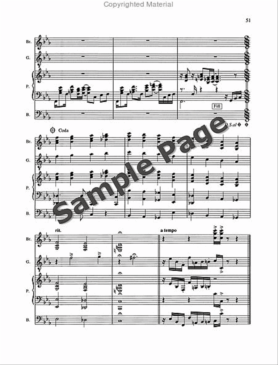 Keyboard On Stage Piano/cassette Piano scores gallery preview page 52