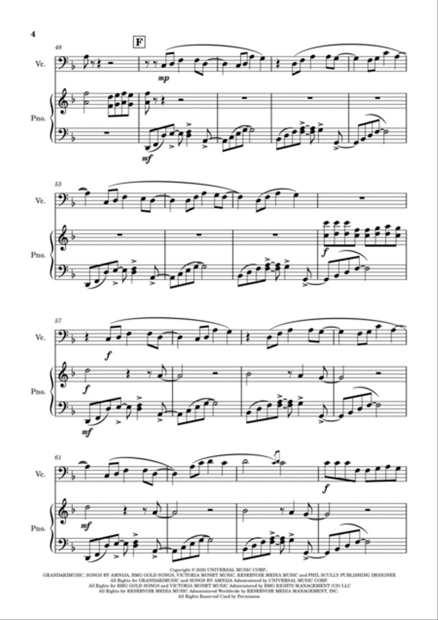 Positions Piano scores gallery preview page 4