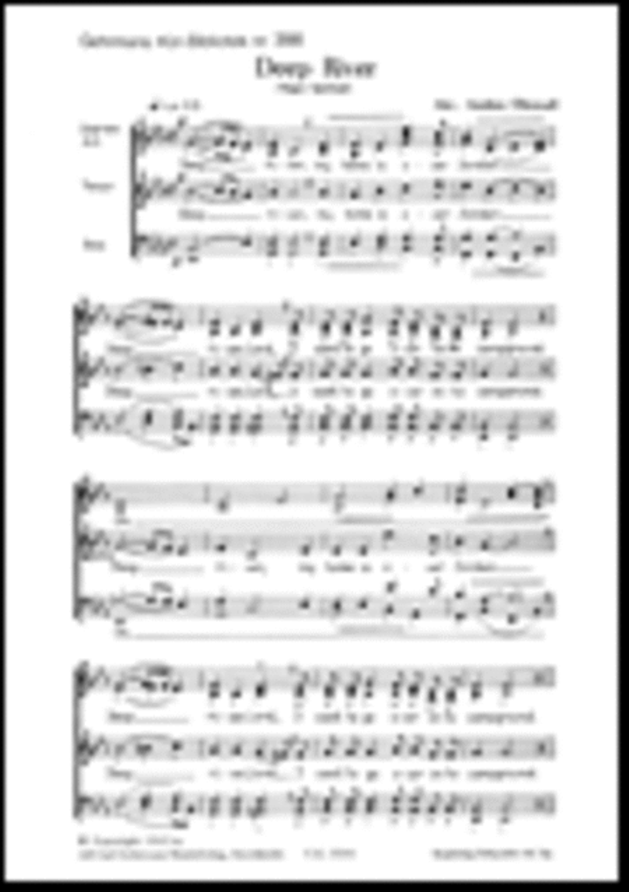 Deep River Divisi scores gallery preview page 1