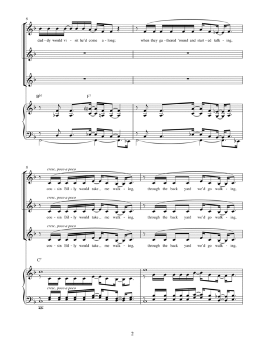 Son-Of-A-Preacher Man (arr. Berty Rice) SSA scores gallery preview page 2