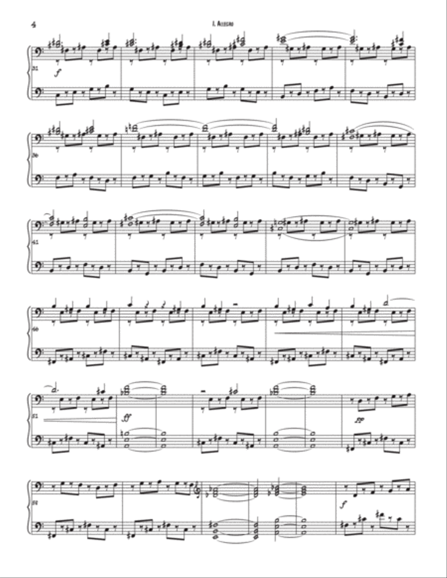 Sonata 2020 for solo piano Piano Solo scores gallery preview page 4