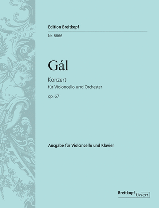 Book cover for Violoncello Concerto Op. 67