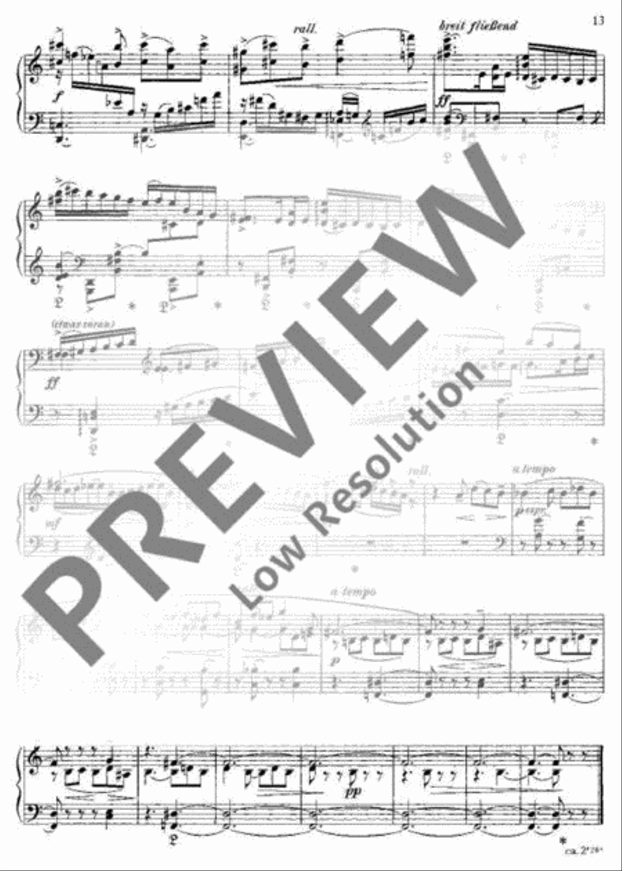 Tessiner Piano book Piano Solo scores gallery preview page 14