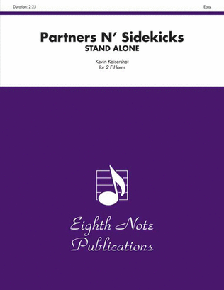 Book cover for Partners n' Sidekicks (stand alone version)