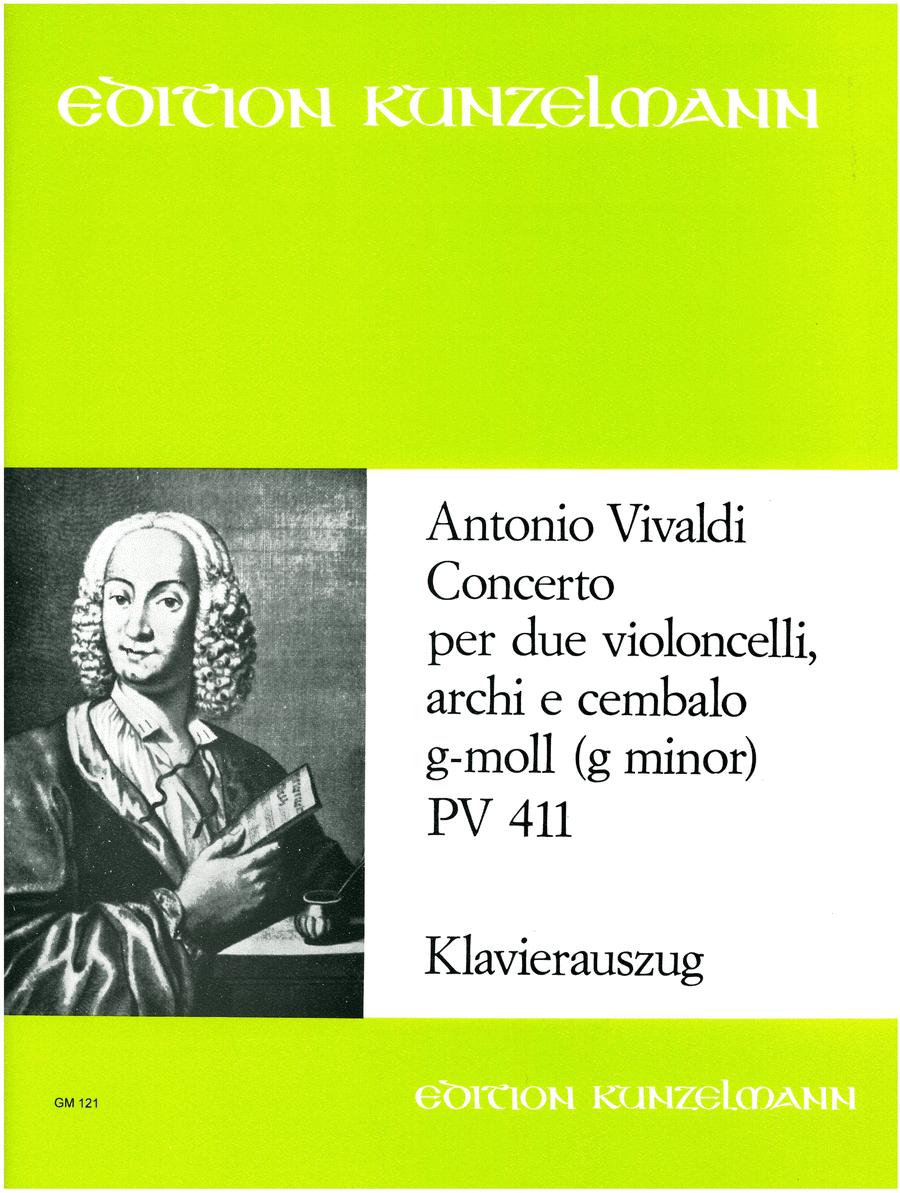 Concerto for 2 celli PV 411 Piano Solo scores gallery preview page 1