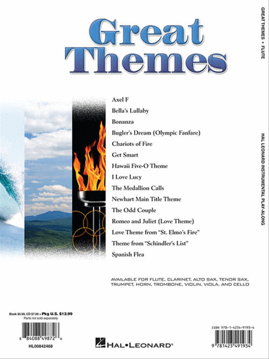 Great Themes Great Themes Flute Solo scores gallery preview page 2