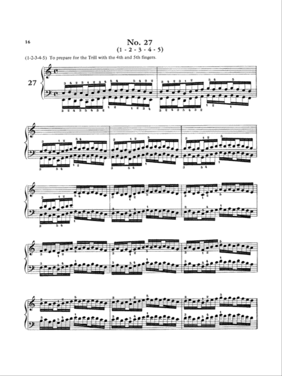 Hanon: The Virtuoso Pianist (Volume II) Piano Solo scores gallery preview page 1