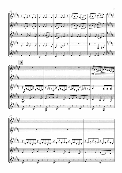 Clarinet Quintet - Quem Pastores Laudavere image number null