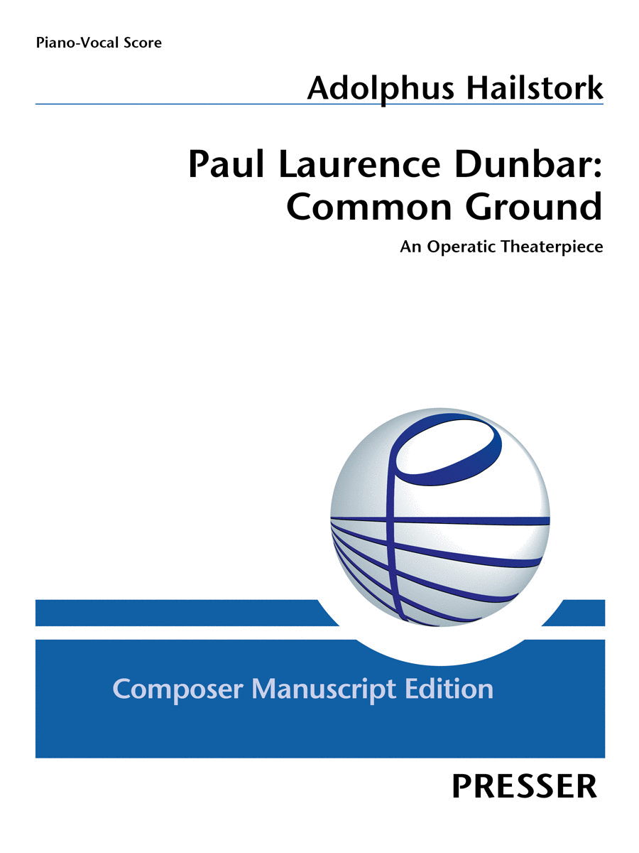 Paul Laurence Dunbar: Common Ground Alto Voice scores gallery preview page 1