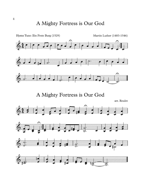Church Hymns for Marimba