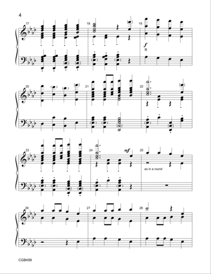 Zacchaeus (3-5 octaves) 5-Octaves scores gallery preview page 4