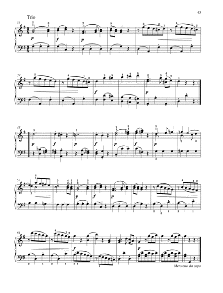 Sonatina C Major Sonatina C Major Piano Solo scores gallery preview page 5