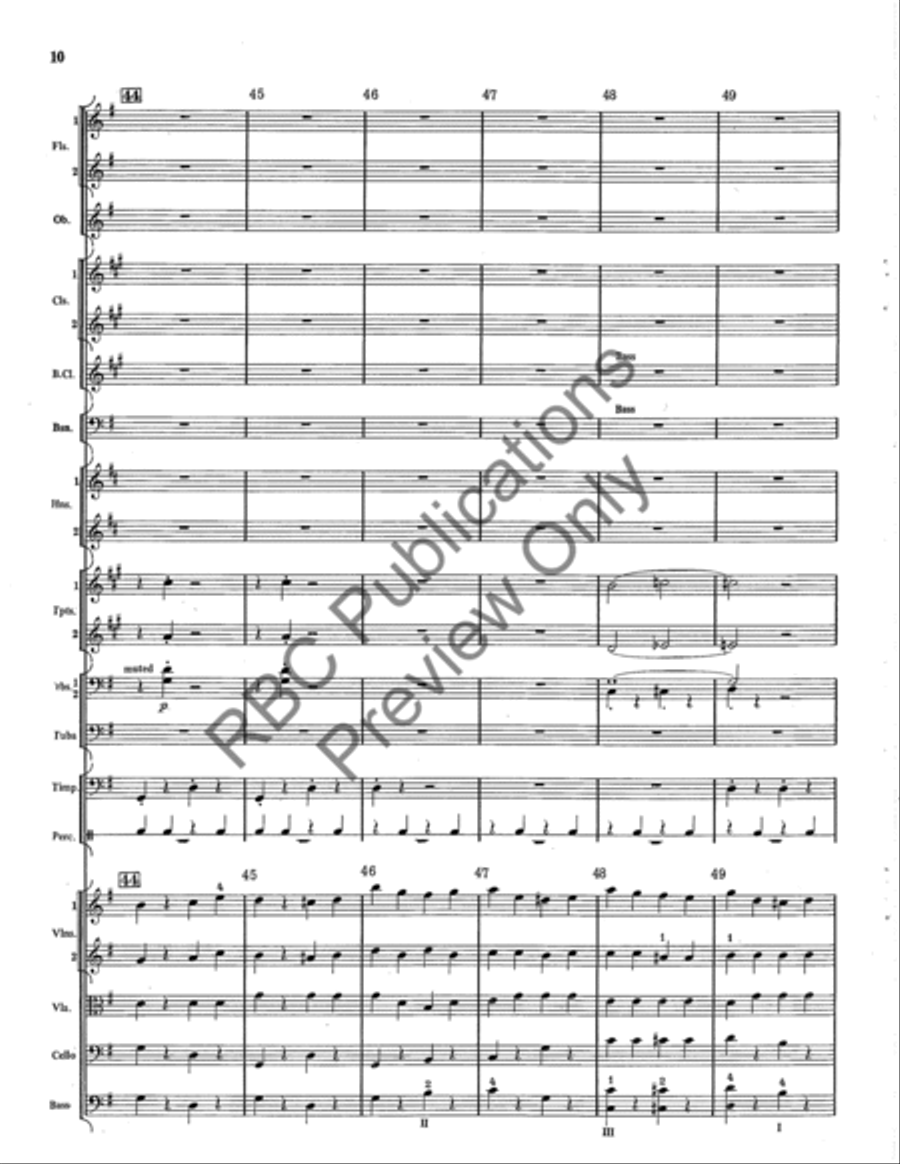 Tritsch Tratsch Polka Tritsch Tratsch Polka Full Orchestra scores gallery preview page 11
