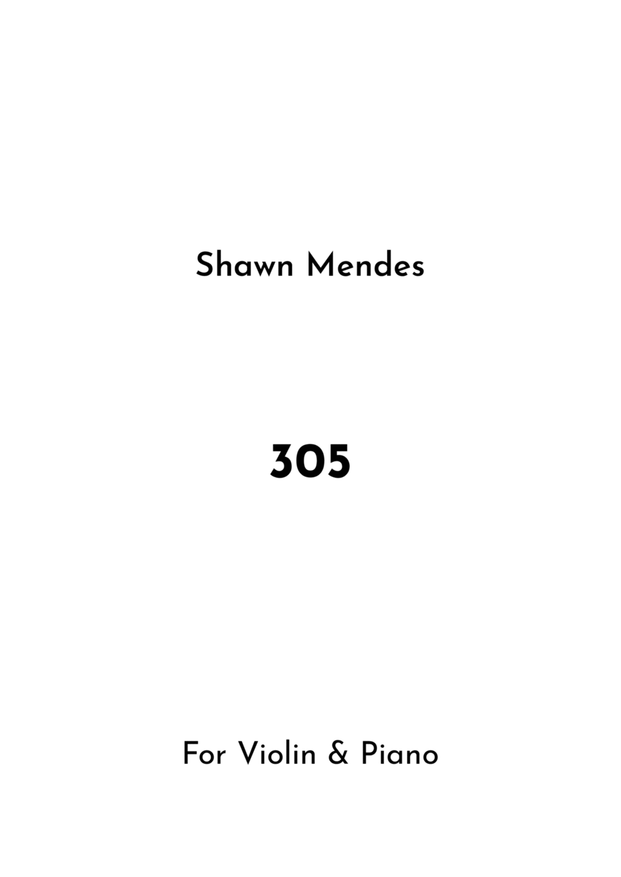 305 Violin Solo scores gallery preview page 1