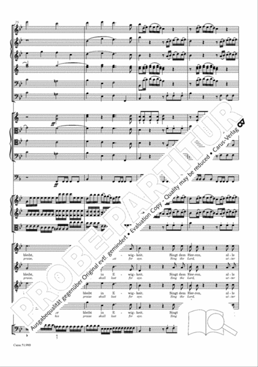 The Creation (Die Schopfung) 4-Part scores gallery preview page 341