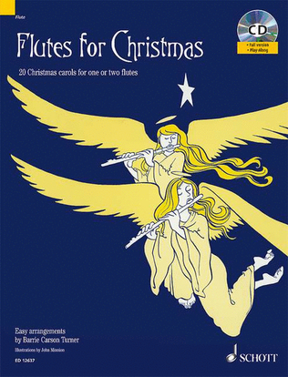 Book cover for Flutes for Christmas