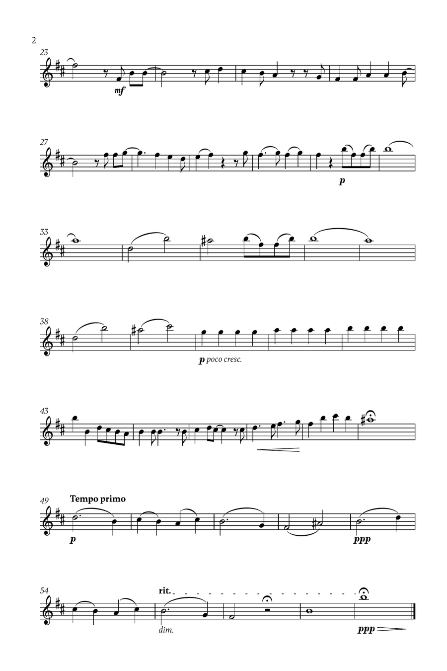 Mary, Did You Know? Flute Duet scores gallery preview page 5