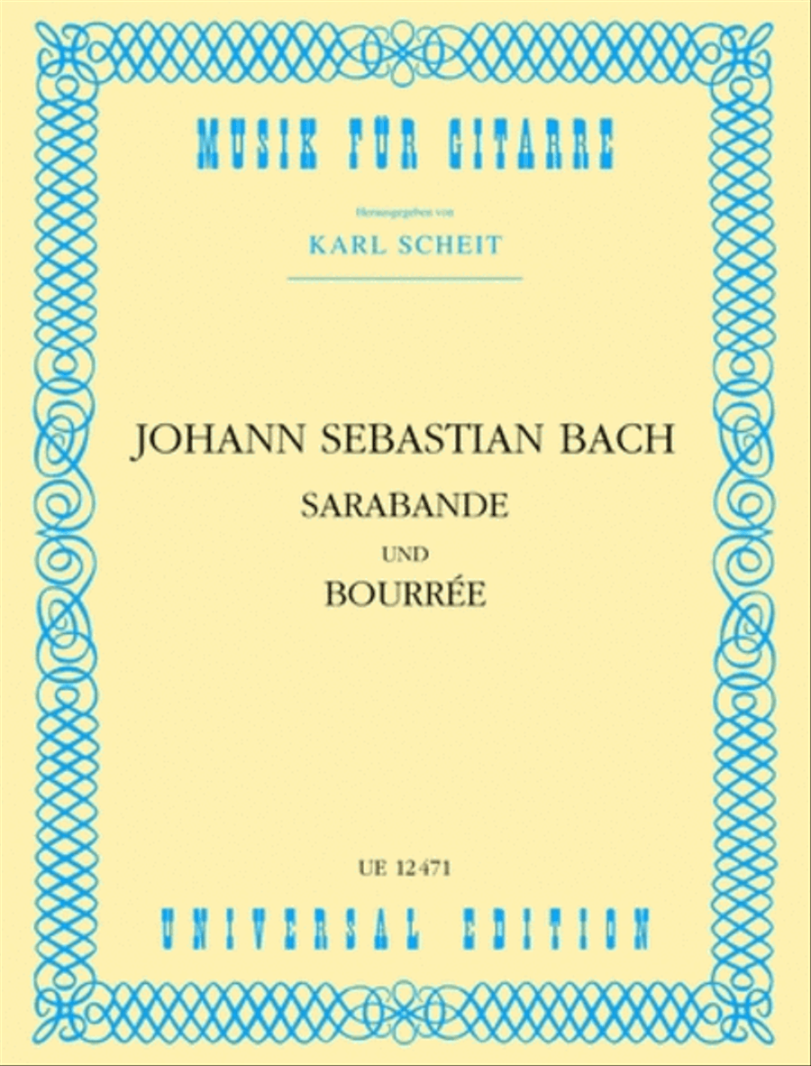Sarabande And Bouree (Scheit) School and Community scores gallery preview page 1