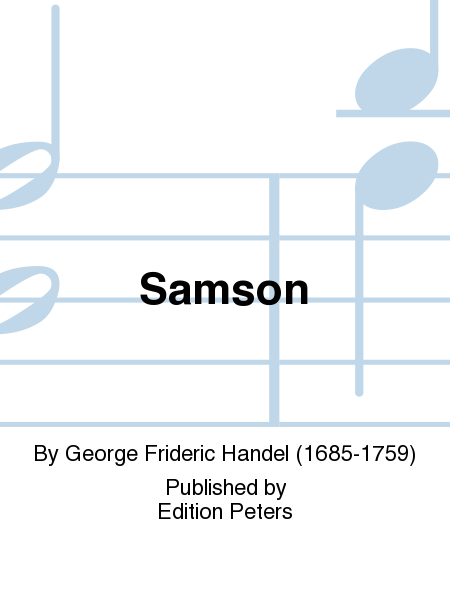 Samson HWV 57 (Vocal Score)