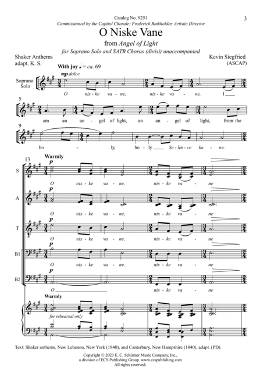 O Niske Vane Divisi scores gallery preview page 3