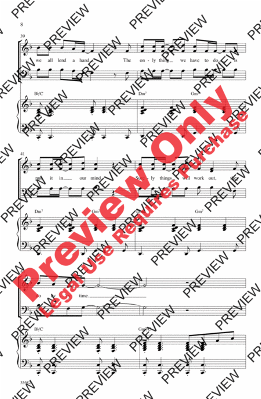 Wake Up Everybody 3-Part scores gallery preview page 8