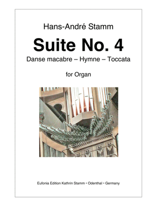 Book cover for Suite No. 4 for organ