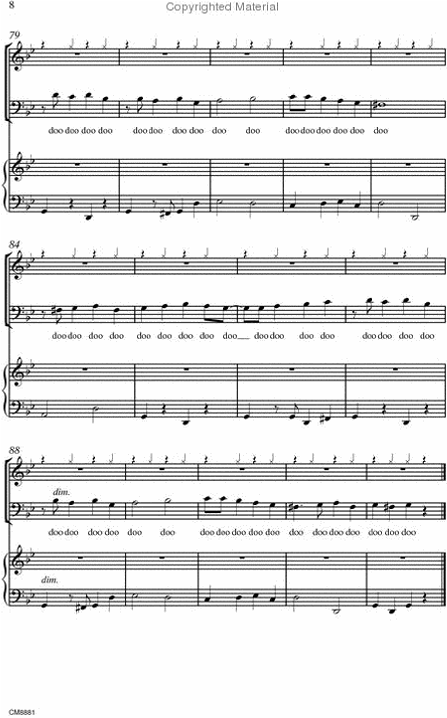 March of the Kings 3-Part scores gallery preview page 4