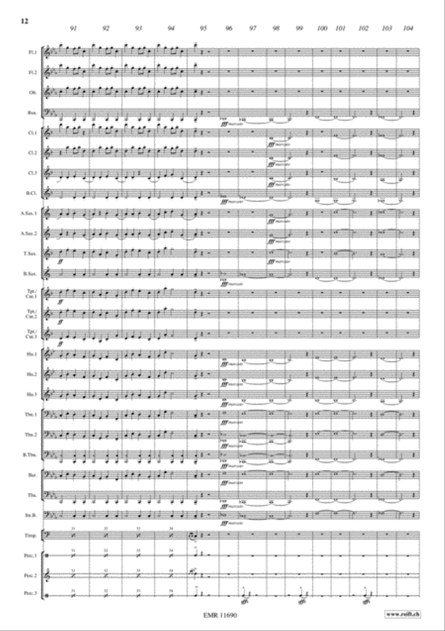 Little Tom Thumb Concert Band scores gallery preview page 13
