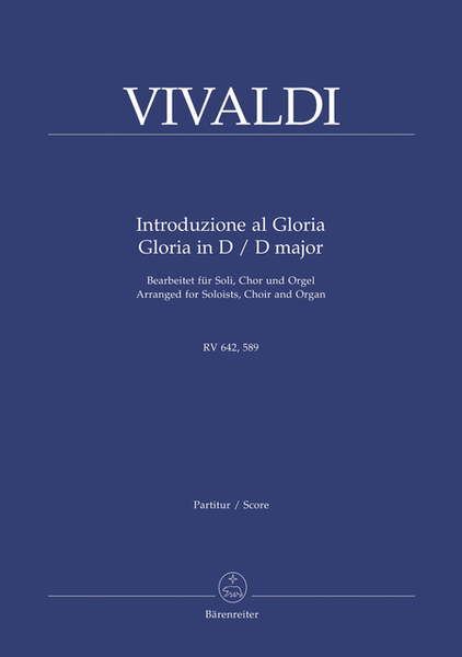 Introduzione al Gloria RV 642, Gloria in D major RV 589 image number null